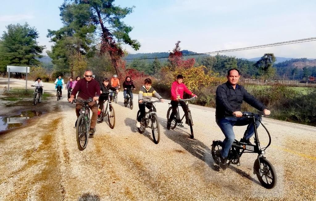 Muğla’da okullarda bisiklet eğitimleri veriliyor