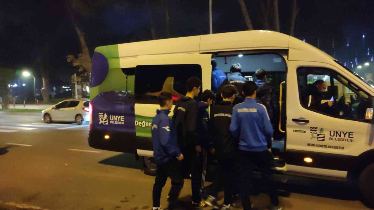 Ünye Belediyesi’nden amatör spora destek