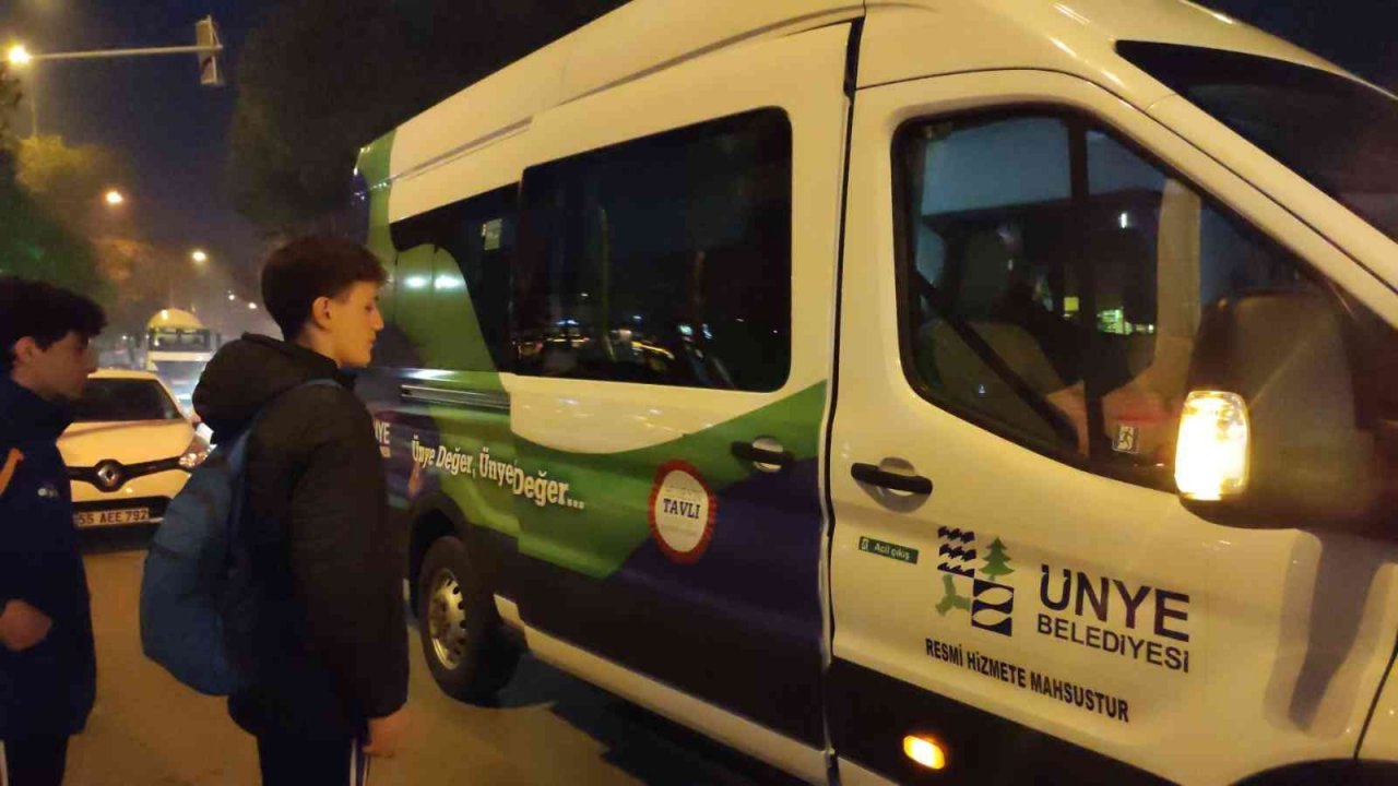 Ünye Belediyesi’nden amatör spora destek