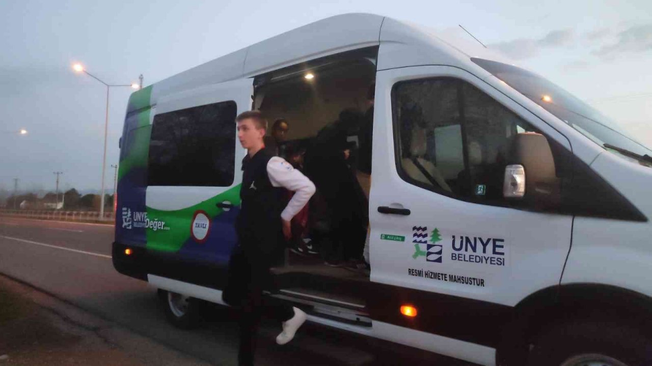 Ünye Belediyesi’nden amatör spora destek