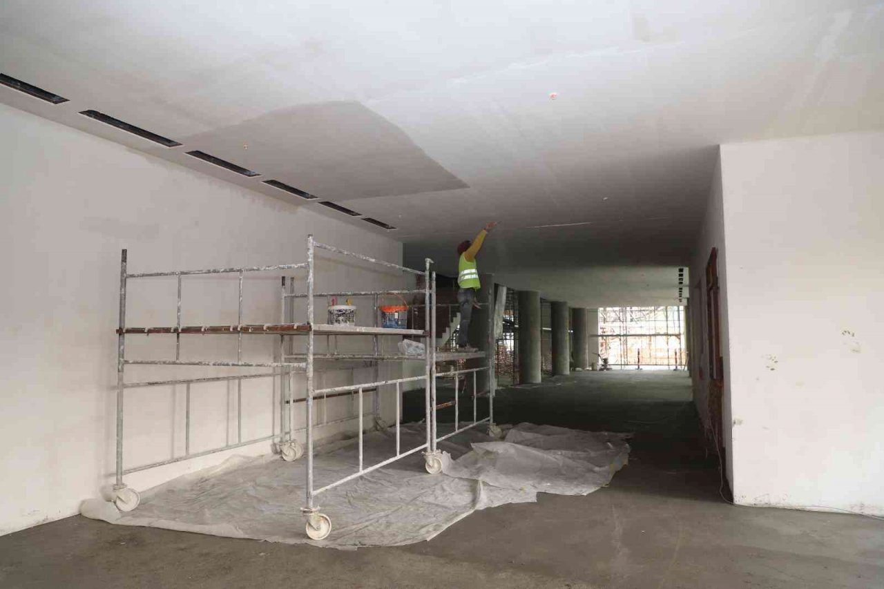 Şehitkamil sahnesi yapımında sona gelindi