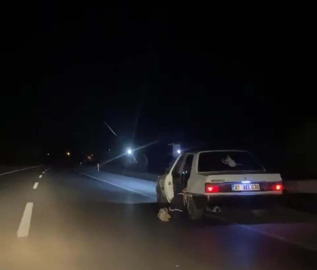 Adana’da yürekleri ağza getiren görüntü