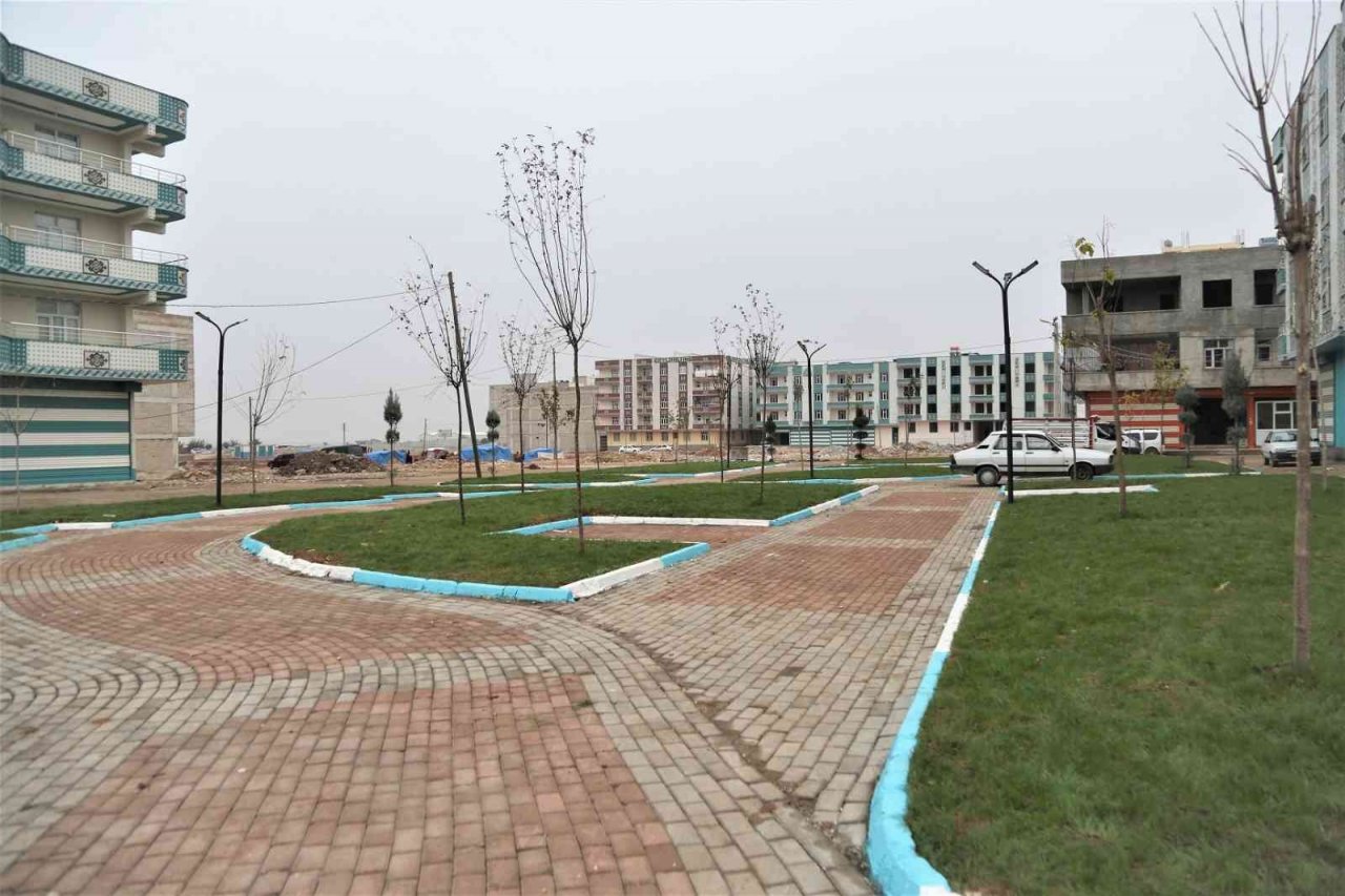 Eyyübiye’de boş alanlar parka dönüşüyor