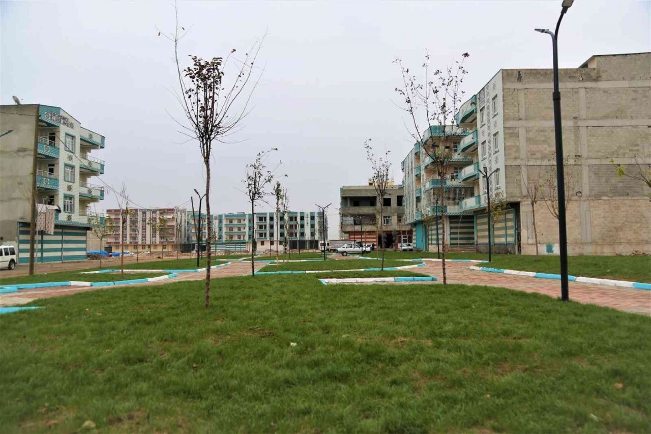 Eyyübiye’de boş alanlar parka dönüşüyor