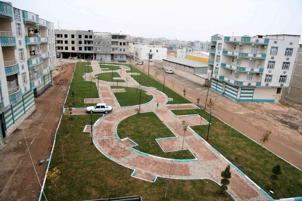 Eyyübiye’de boş alanlar parka dönüşüyor