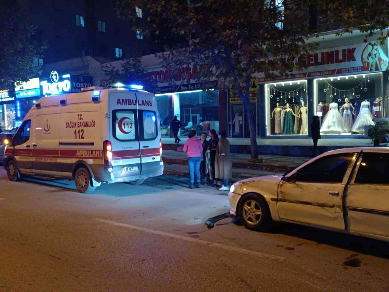 Gaziantep’te ani fren kazaya neden oldu: 2 yaralı