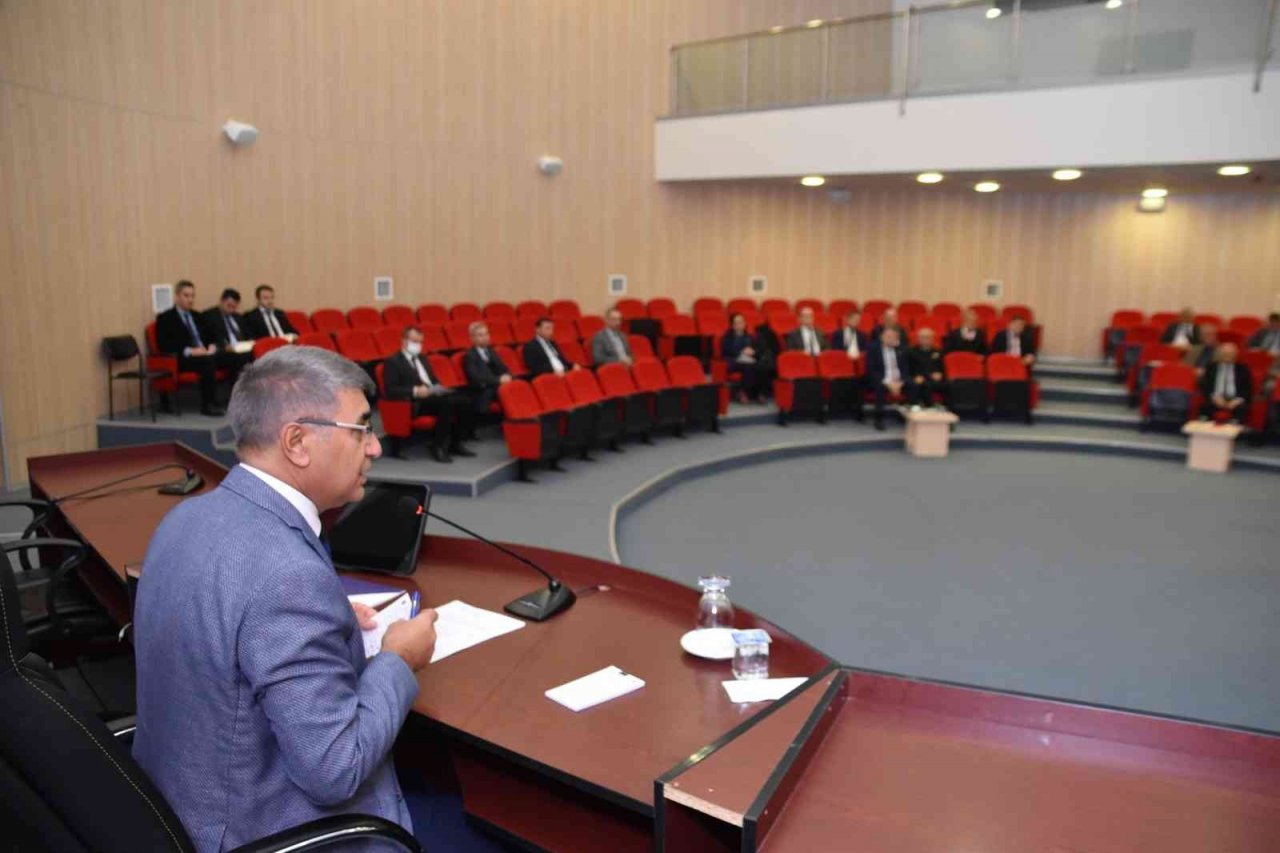 İl İdare Şube Müdürleri Toplantısı yapıldı