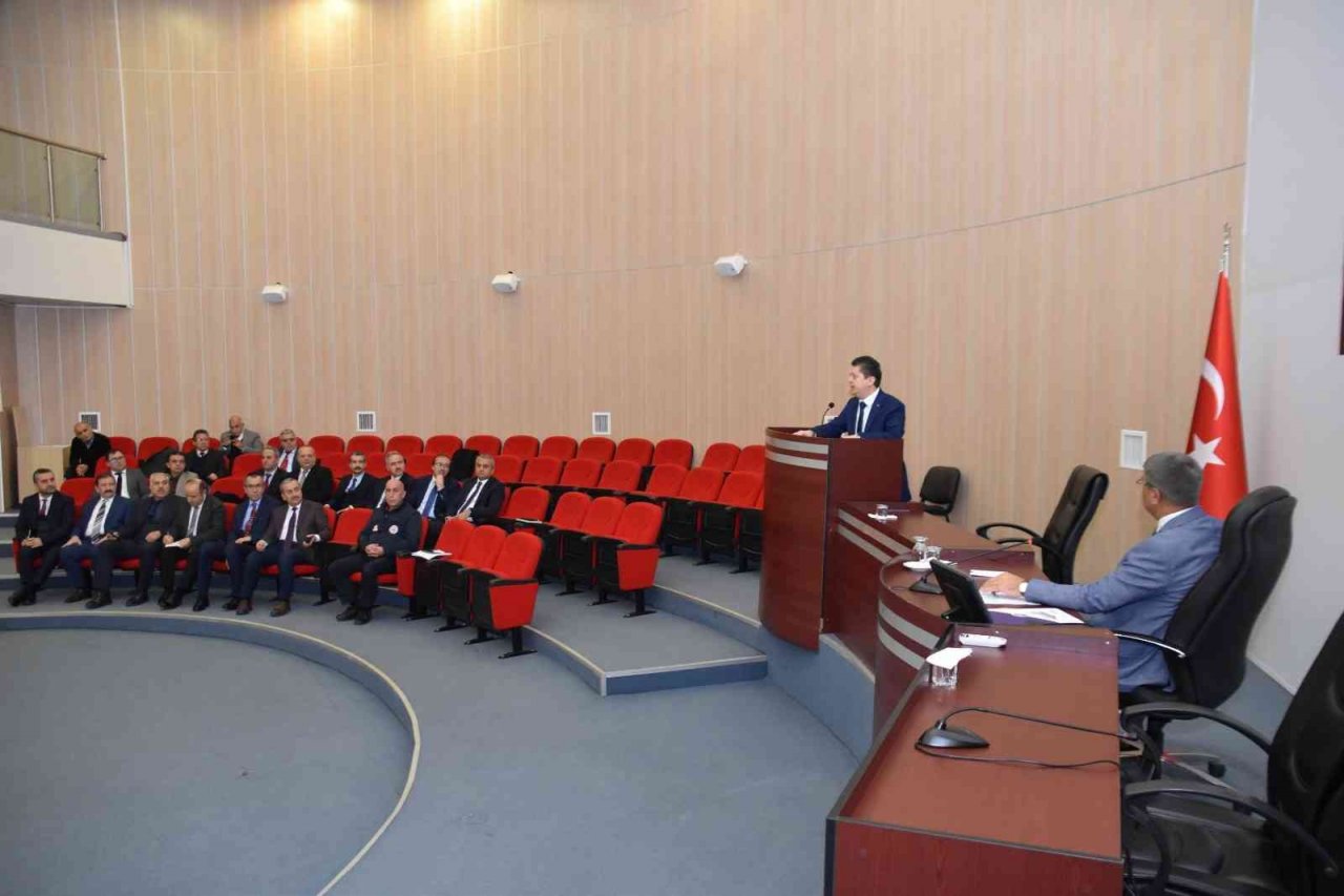 İl İdare Şube Müdürleri Toplantısı yapıldı