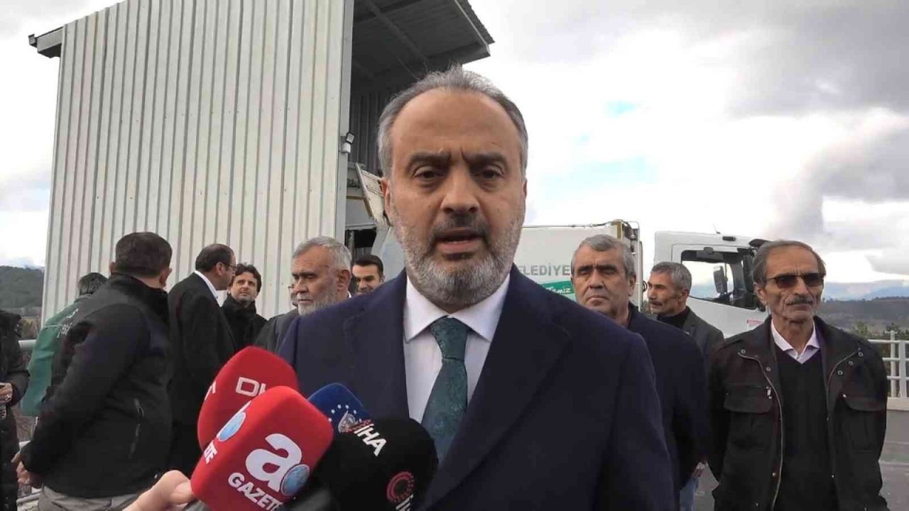 Bursa Keles’te toplanan evsel atıklardan elektrik üretiliyor