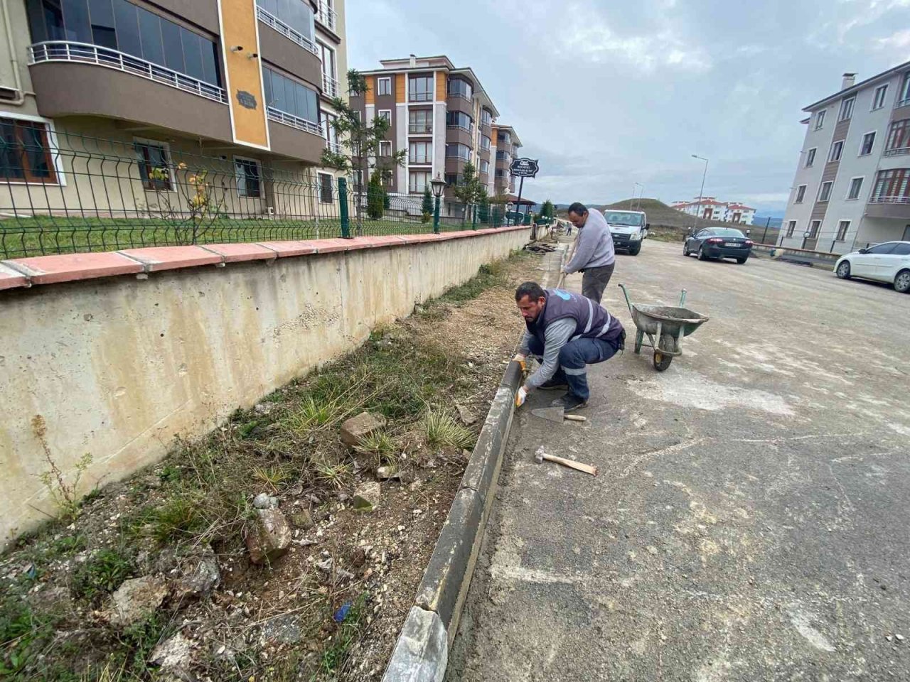 Tarihi ilçede çevre düzenlemesi çalışmaları sürüyor