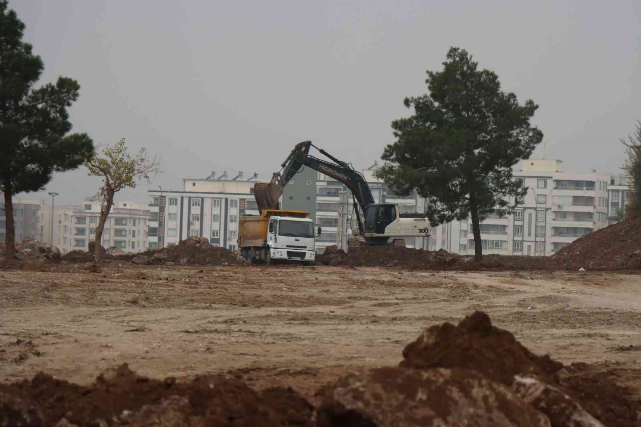 Şanlıurfa’ya 80 bin metrekarelik yeni bir park yapılıyor