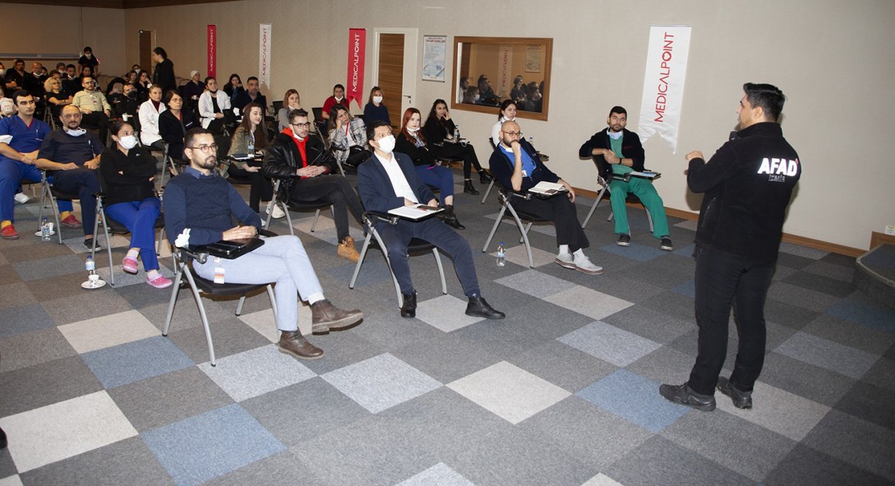 Medical Point’te gerçeği aratmayan tatbikat