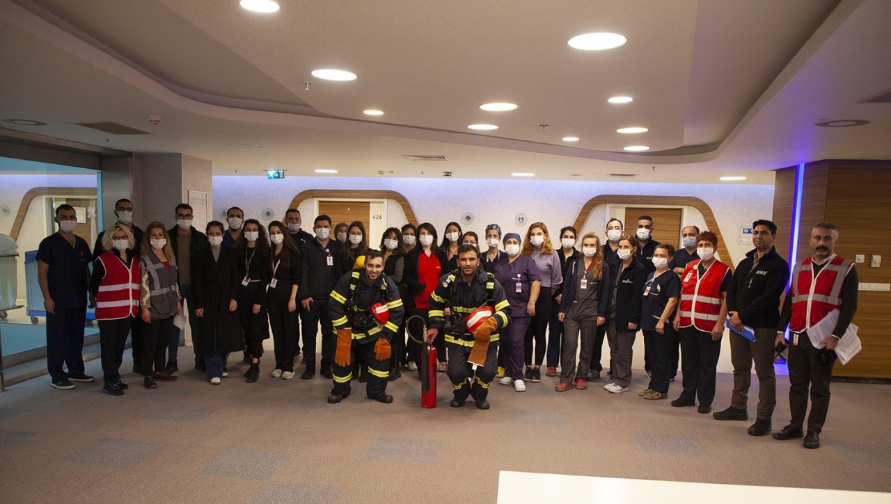 Medical Point’te gerçeği aratmayan tatbikat