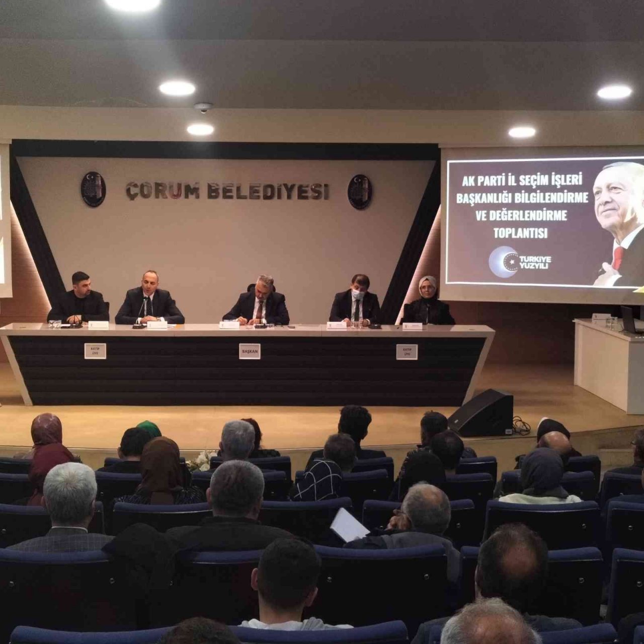 AK Parti Çorum İl Başkanı Yusuf Ahlatcı;