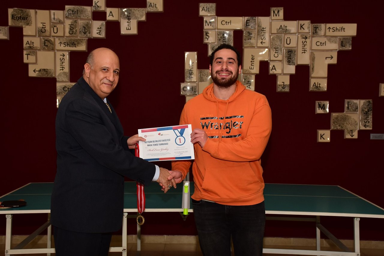 İBF’de masa tenisi turnuvası sona erdi