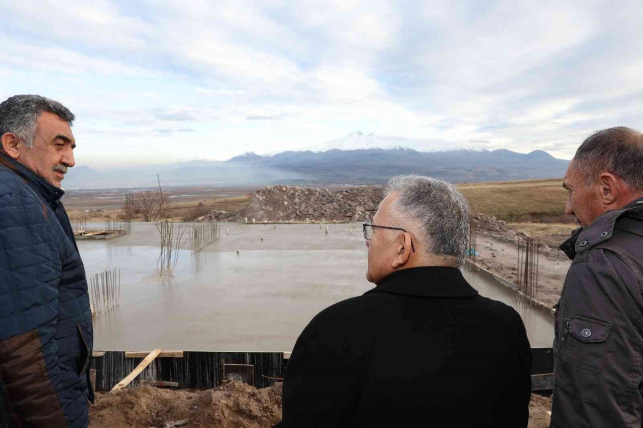 Başkan Büyükkılıç, İncesu’daki Yatırımları Yerinde İnceledi