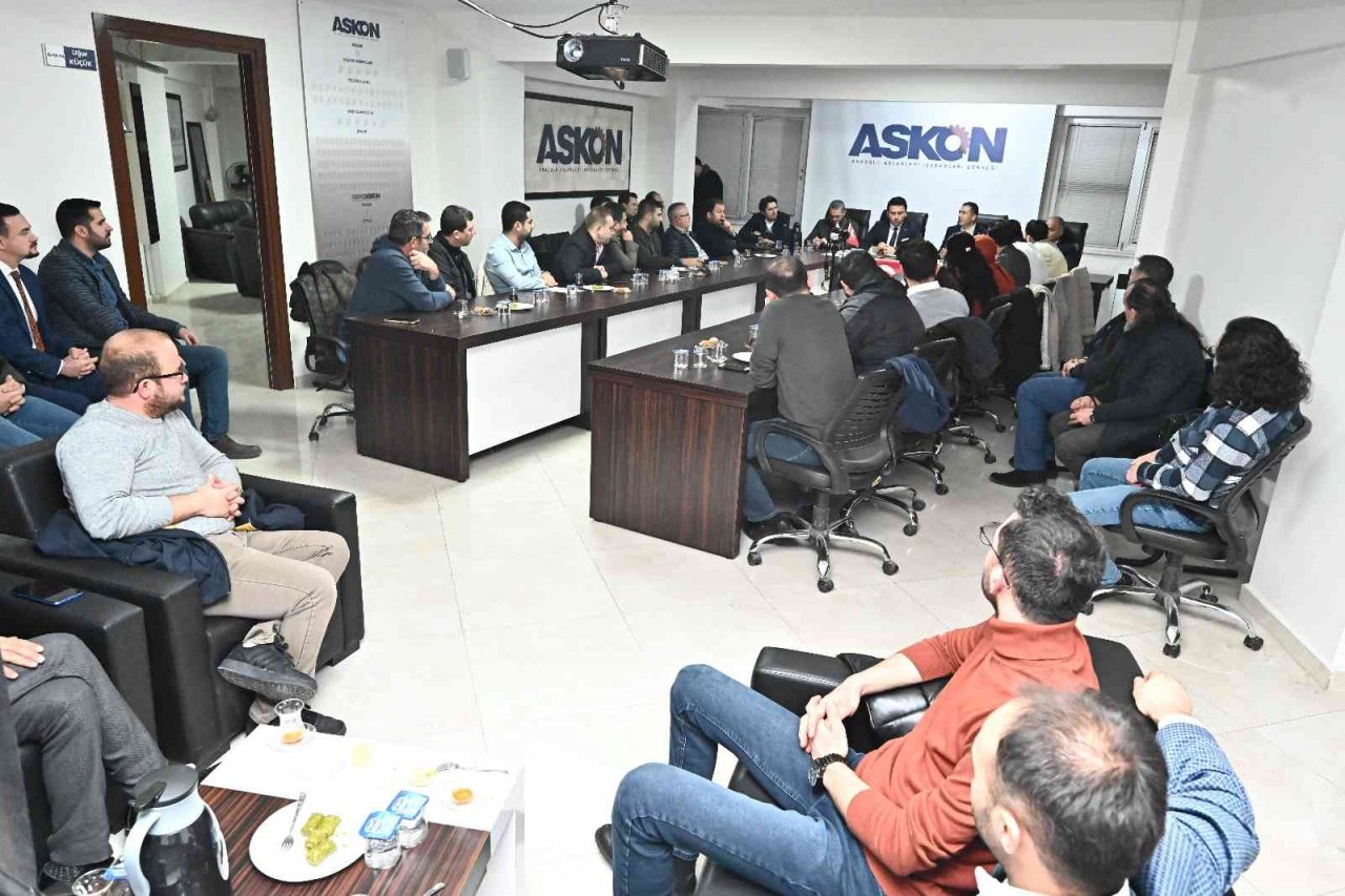 Başkanı Erdoğan, DTO’nun hizmet ve projelerini iş dünyasına anlattı