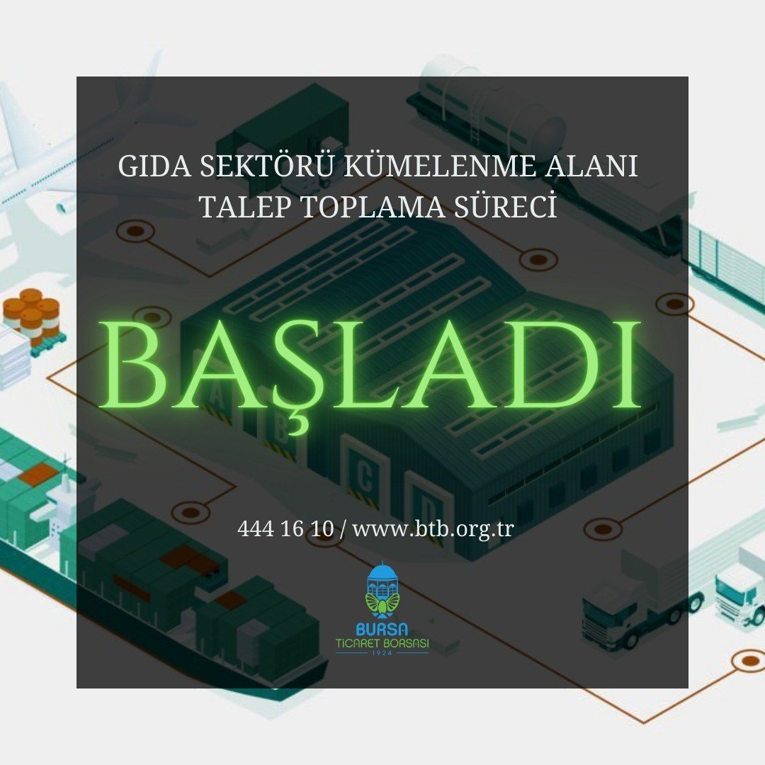 Bursa, gıda sektörünün Avrupa’ya açılan kapısı olmaya hazırlanıyor