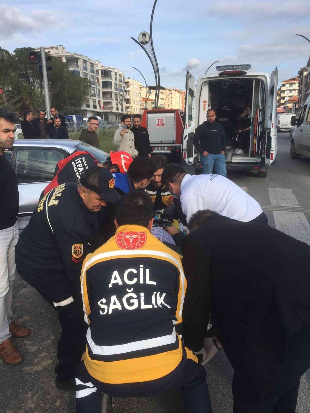 Kırmızı ışık ihlali kaza getirdi: 6 yaralı