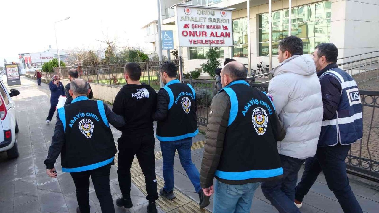Ordu’da açık cezaevinden firar eden cinayet zanlıları yakalandı