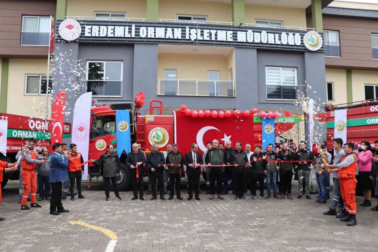 Erdemli Orman İşletme Müdürlüğüne araç desteği