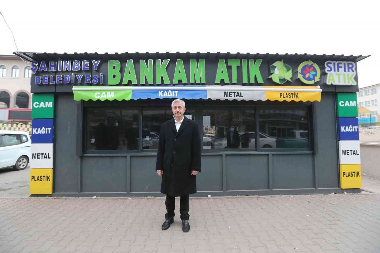 Şahinbey’de bankam atık noktalarına yoğun ilgi