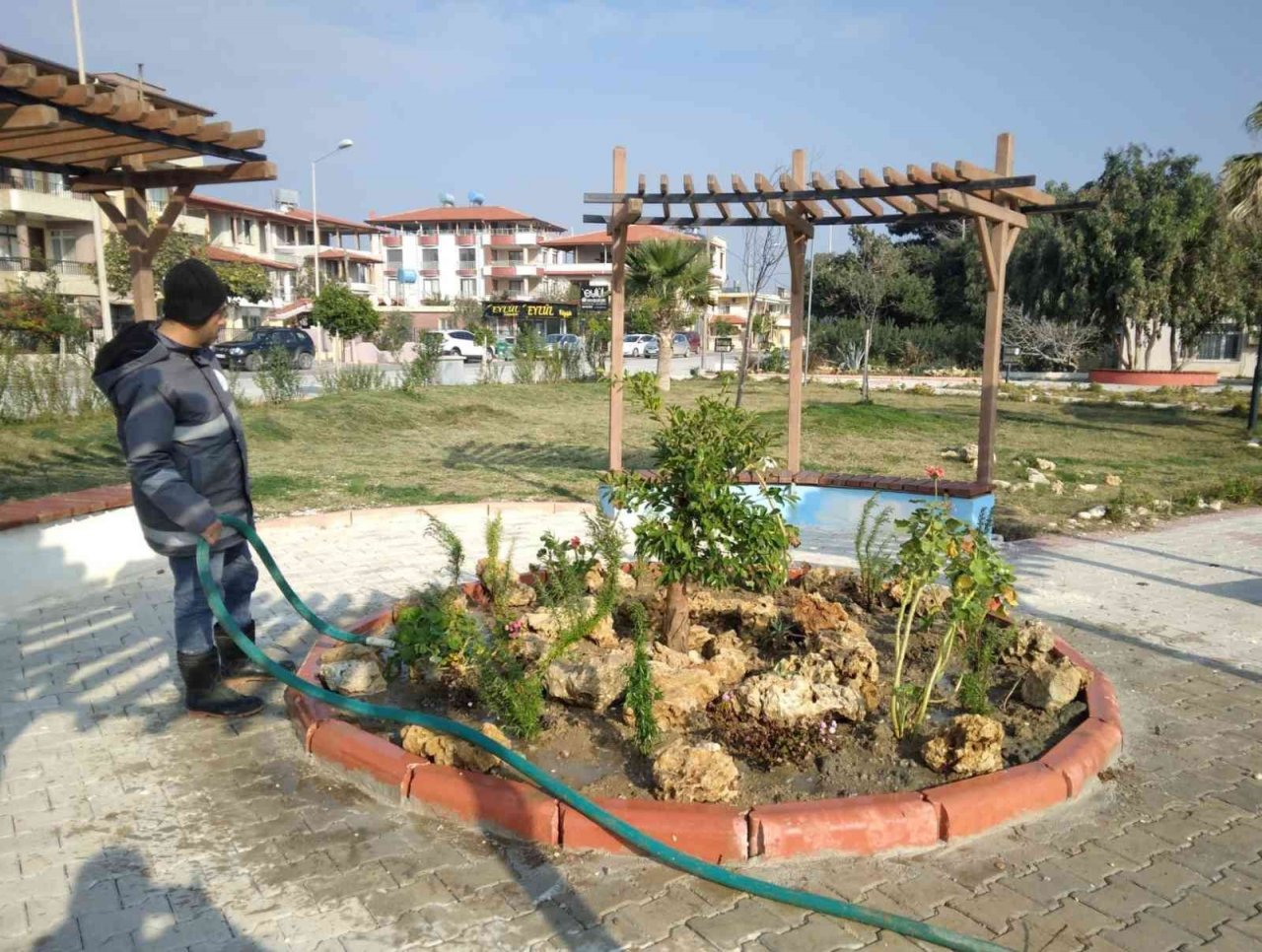 Samandağ’da çevre düzenlemesi