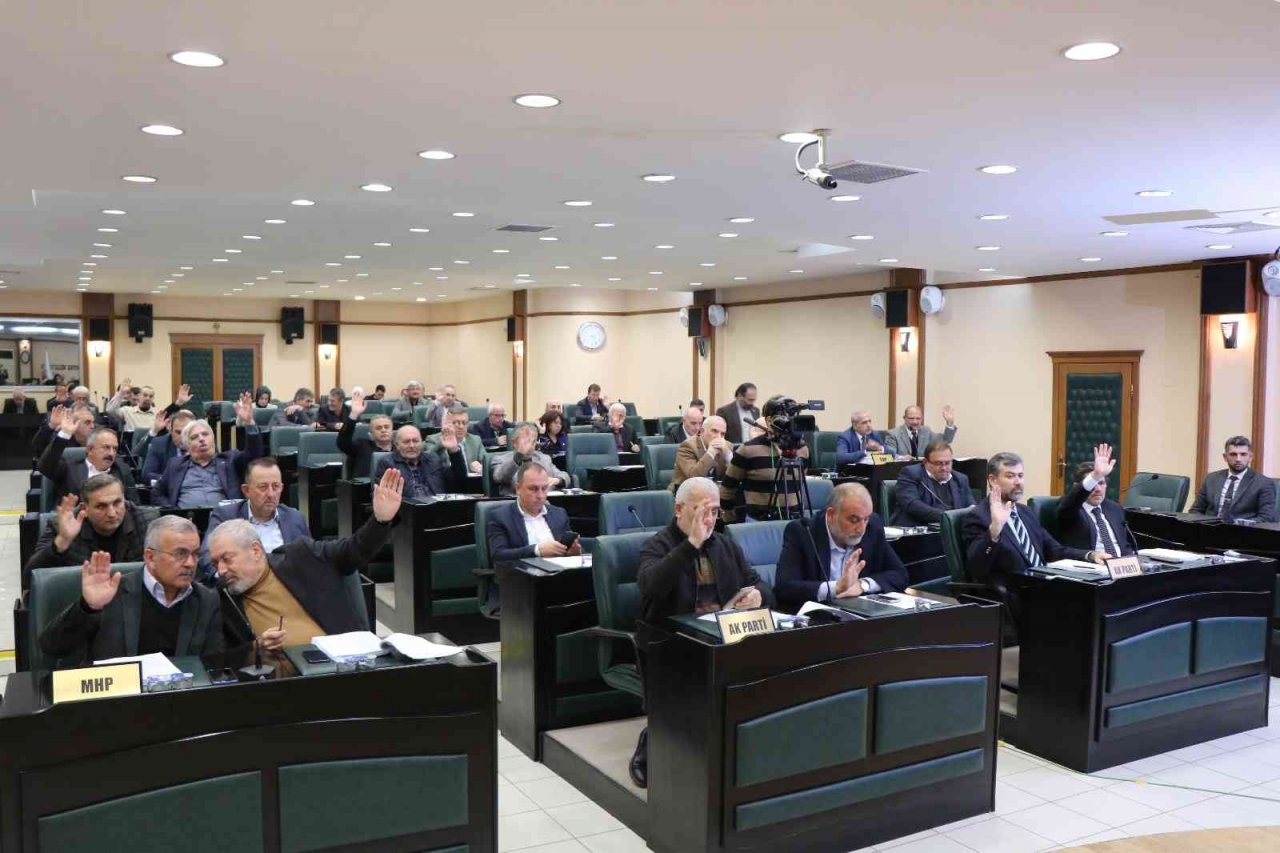 Samsun Büyükşehir meclis toplantısı