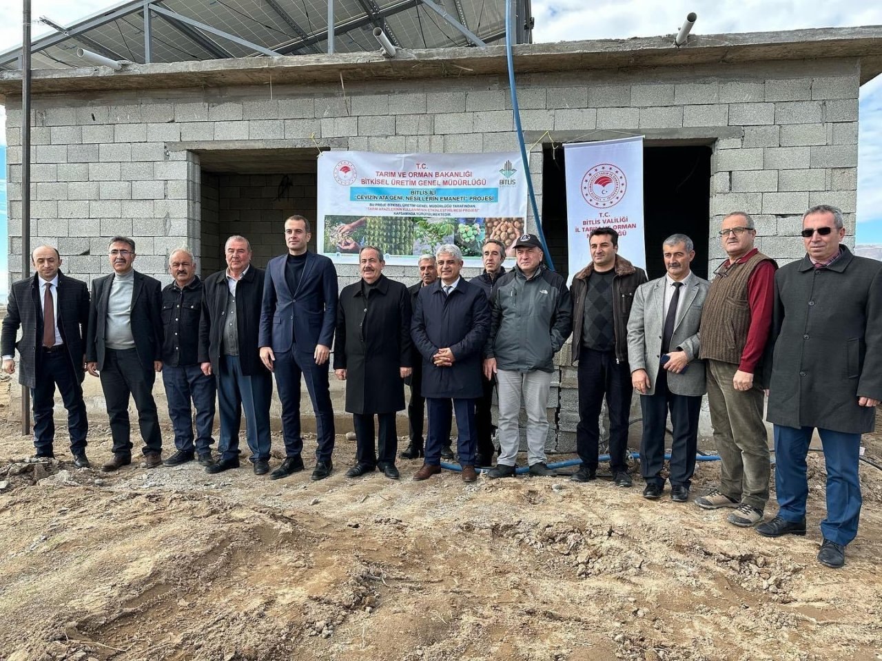 Adilcevaz’da kurulan “Ceviz Gen Bahçesi” çiftçinin yüzünü güldürdü