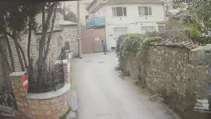 Bursa’da caminin kurşun levhalarını böyle çaldı