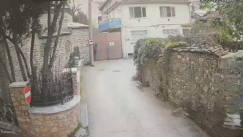 Bursa’da caminin kurşun levhalarını böyle çaldı