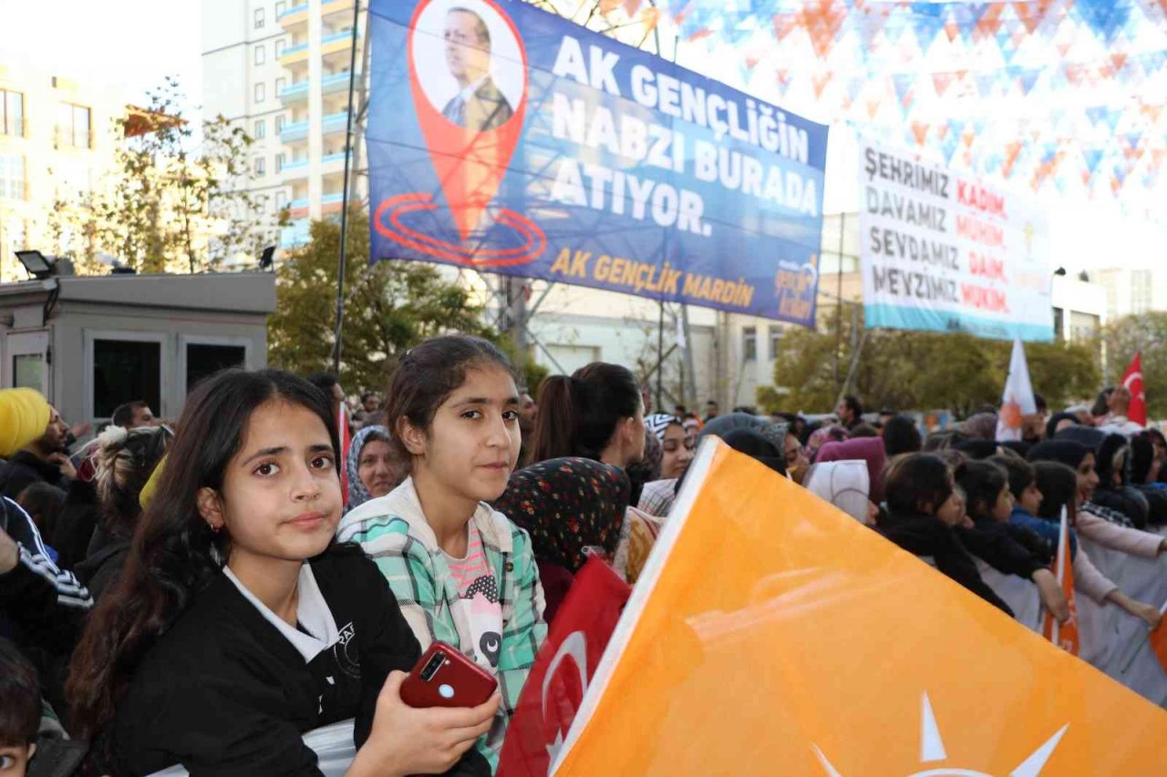 Cumhurbaşkanı Erdoğan, Mardin AK Parti İl Başkanlığı binasını hizmete açtı