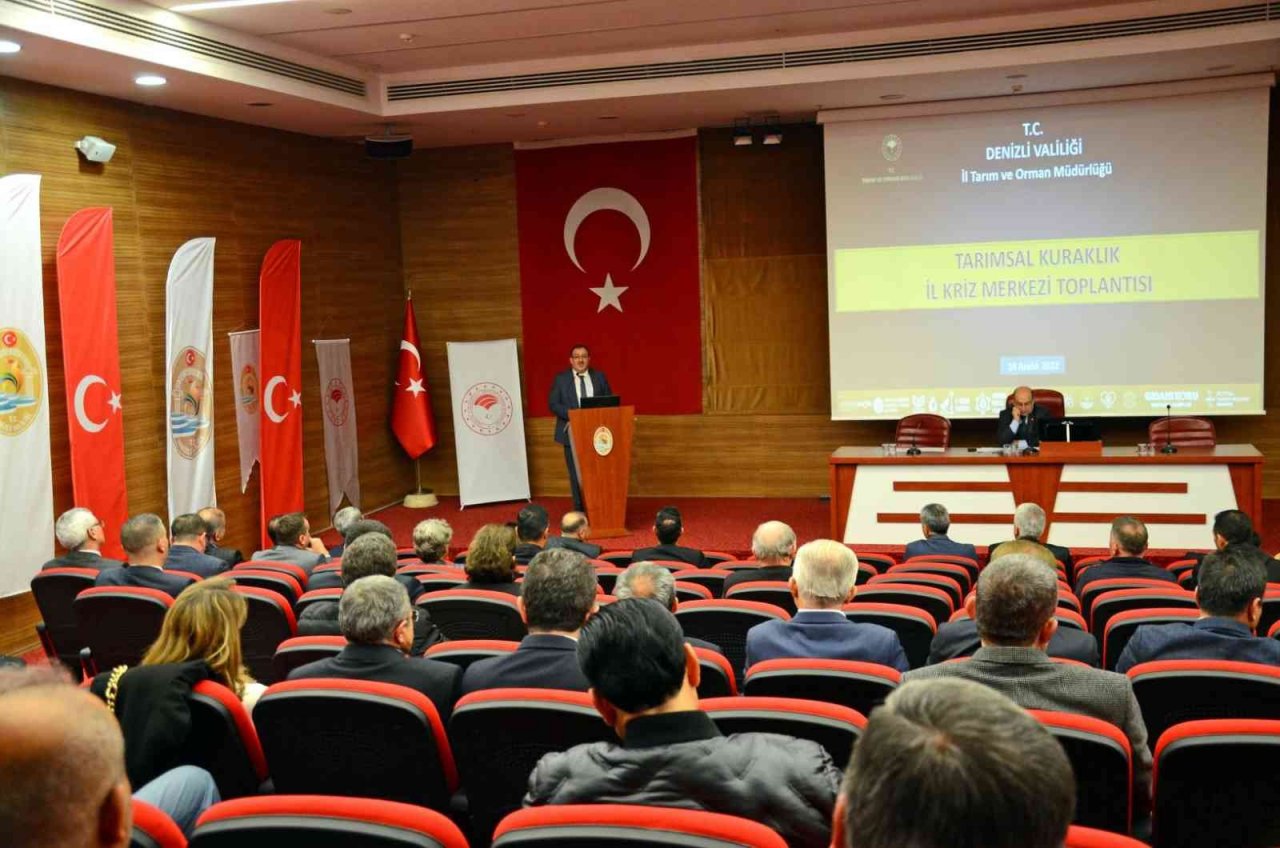 Kuraklığın ardından Denizli’de kriz toplantısı yapıldı