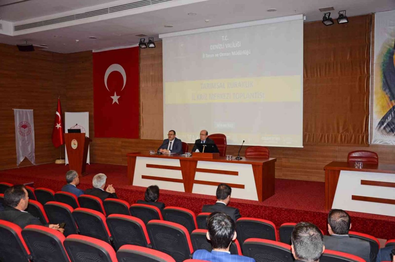 Kuraklığın ardından Denizli’de kriz toplantısı yapıldı