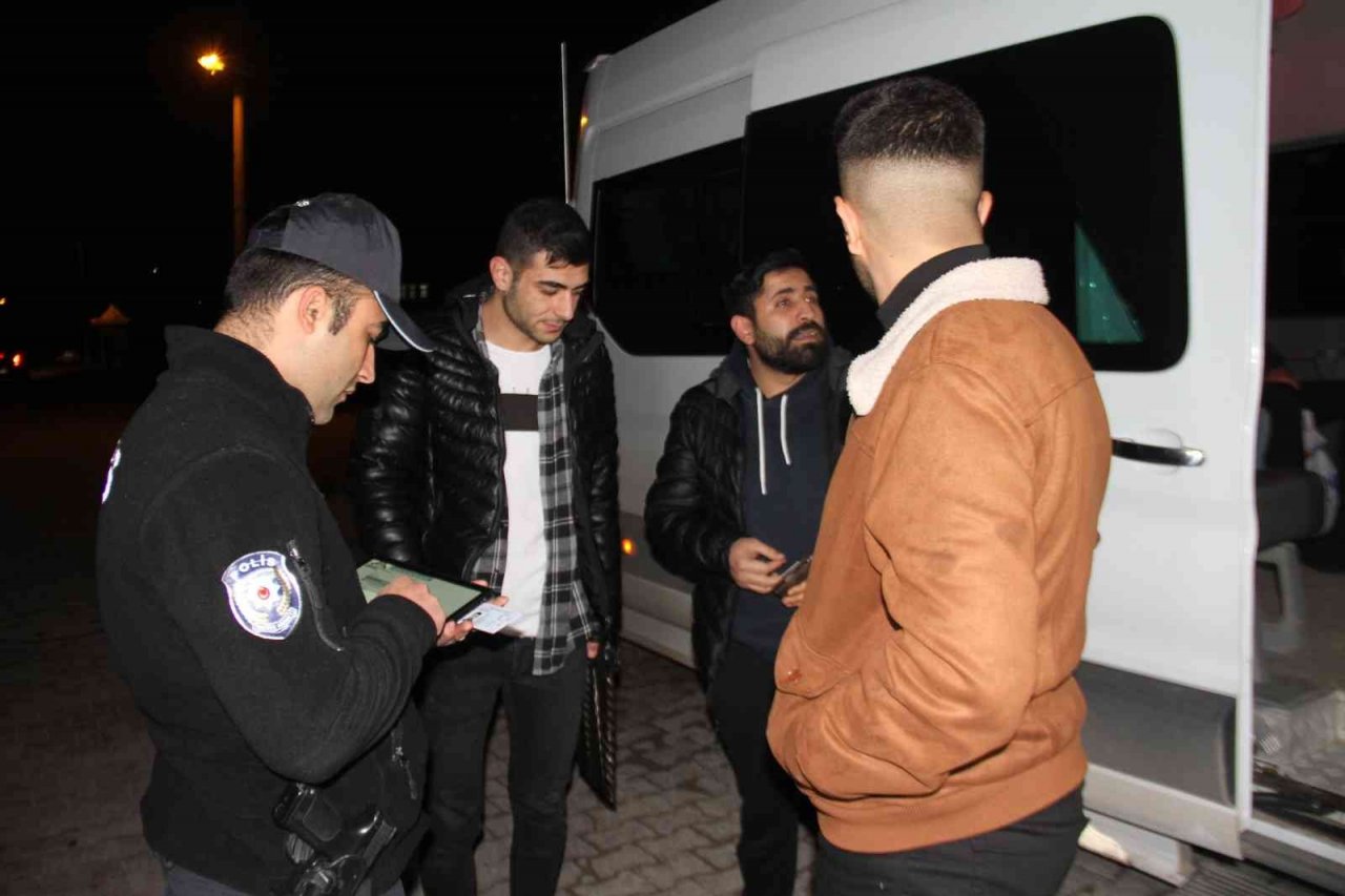 Elazığ’da polisten ‘Dar Bölge’ uygulaması