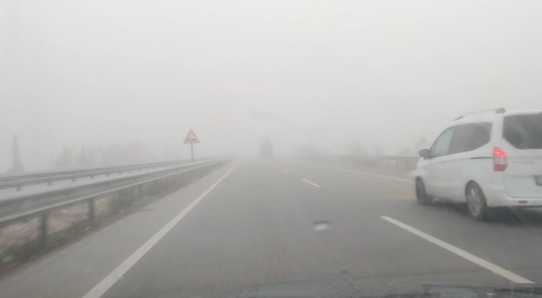 İslahiye’de yoğun sis etkili oluyor