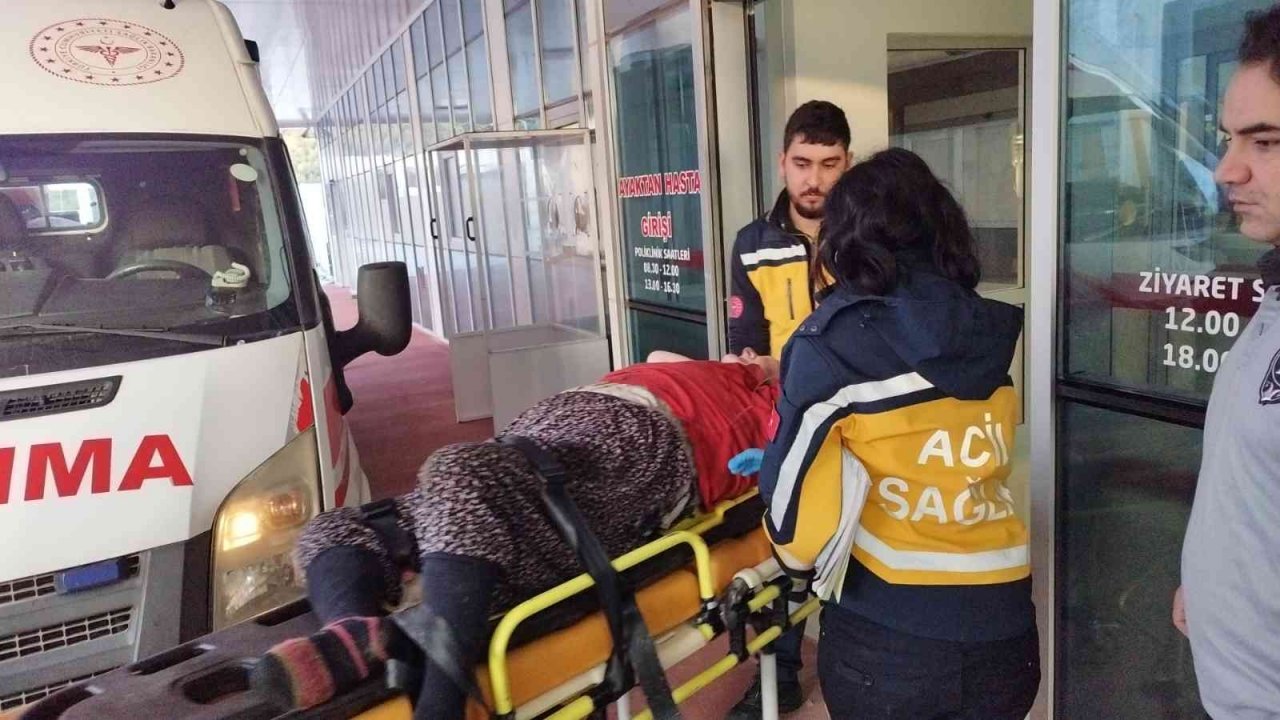 Zeytin işçilerini taşıyan minibüse tır çarptı; 2’si ağır 8 yaralı