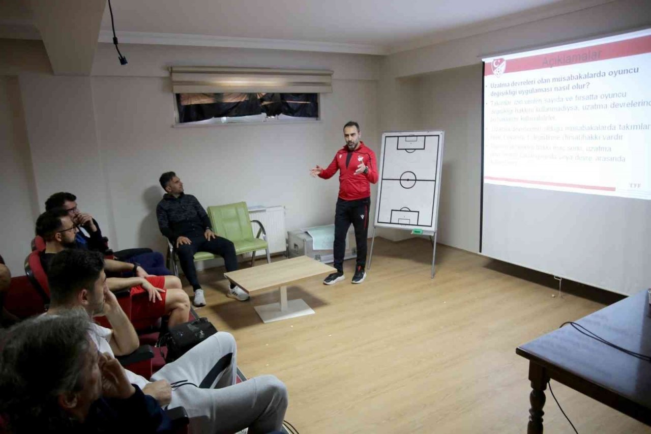 Sivas Belediyespor’a oyun kuralları anlatıldı