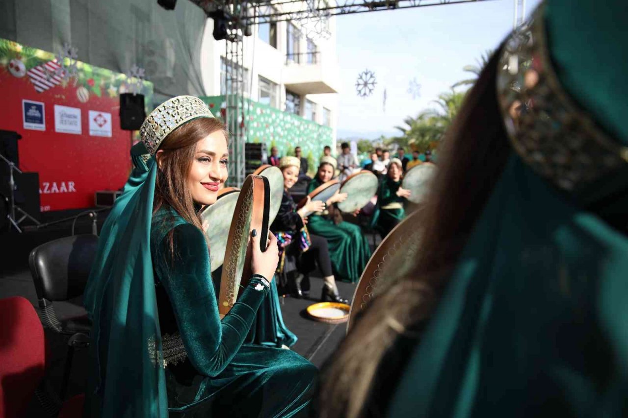 12. Alanya Uluslararası Yeni Yıl Pazarı rekor katılım ile gerçekleştirildi