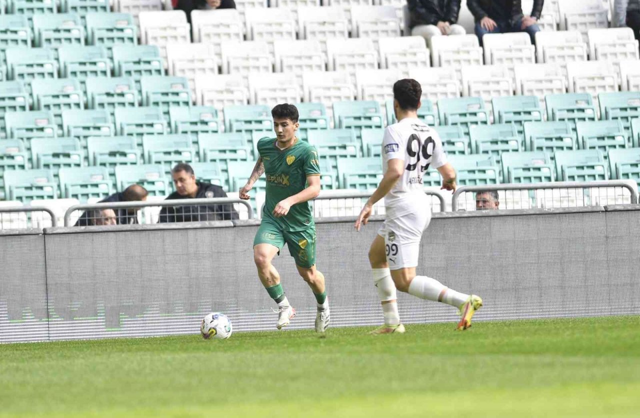 TFF 2. Lig: Bursaspor: 1 - Nazilli Belediyespor: 0