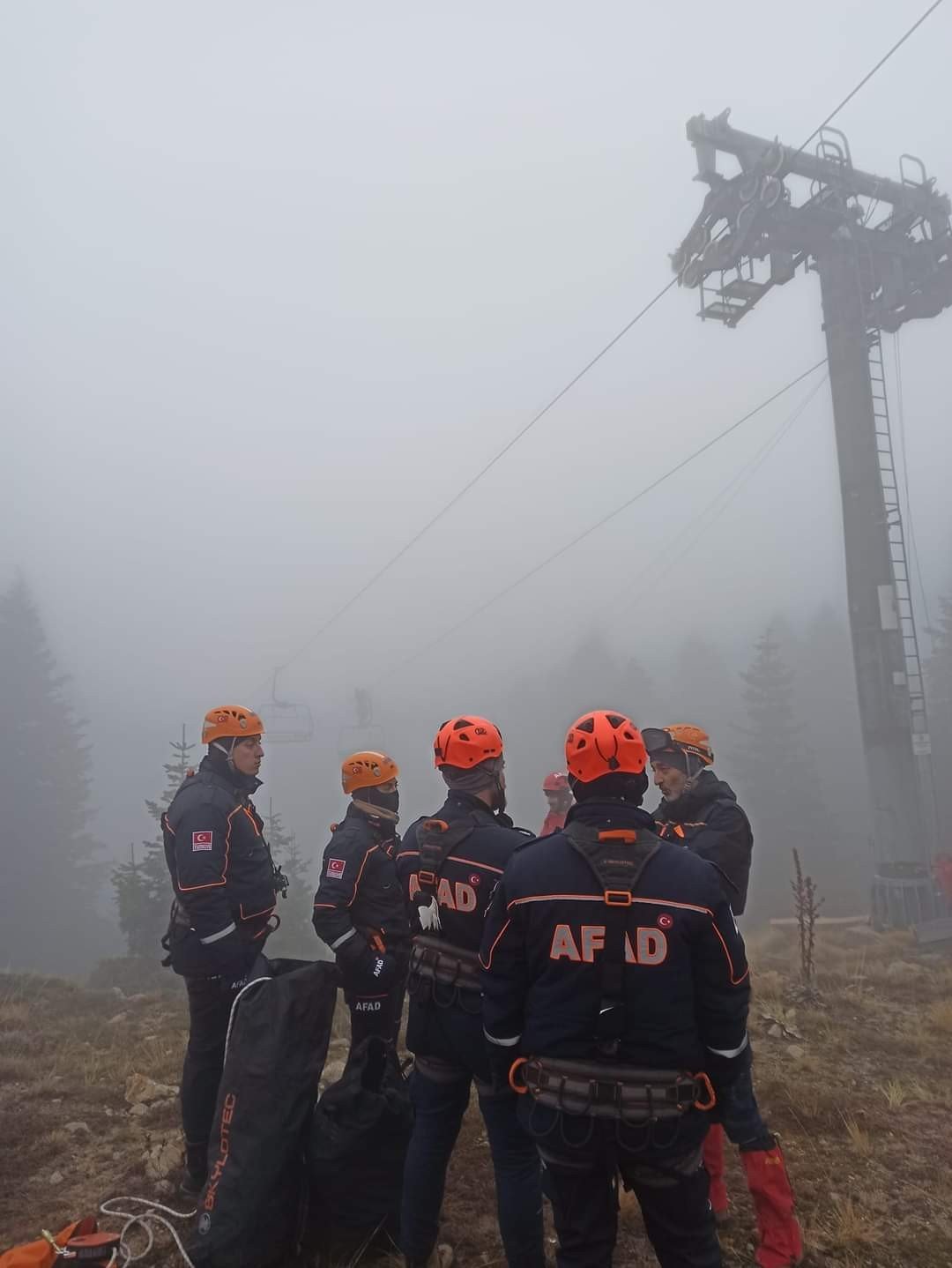 Uludağ’da gerçeğini aratmayan tatbikat