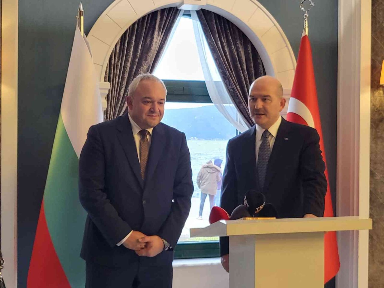 İçişleri Bakanı Soylu, Bulgar mevkidaşı Demerdzhiev ile bir araya geldi
