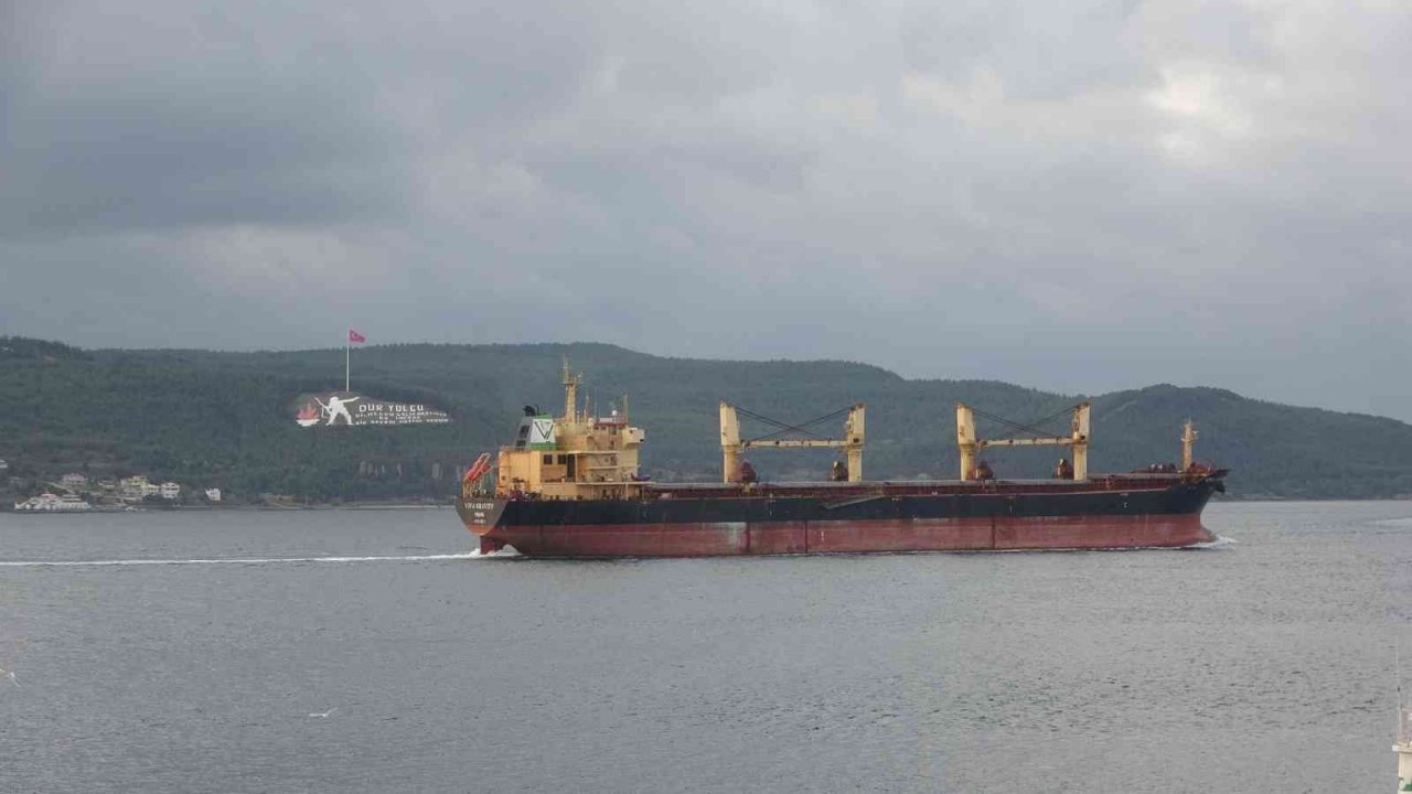 Çanakkale Boğazı’ndan 9 ayda 31 bin 410 gemi geçti