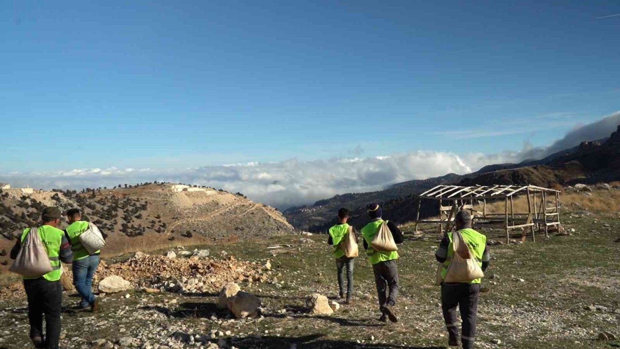 Konyaaltı, otlakları gübreliyor