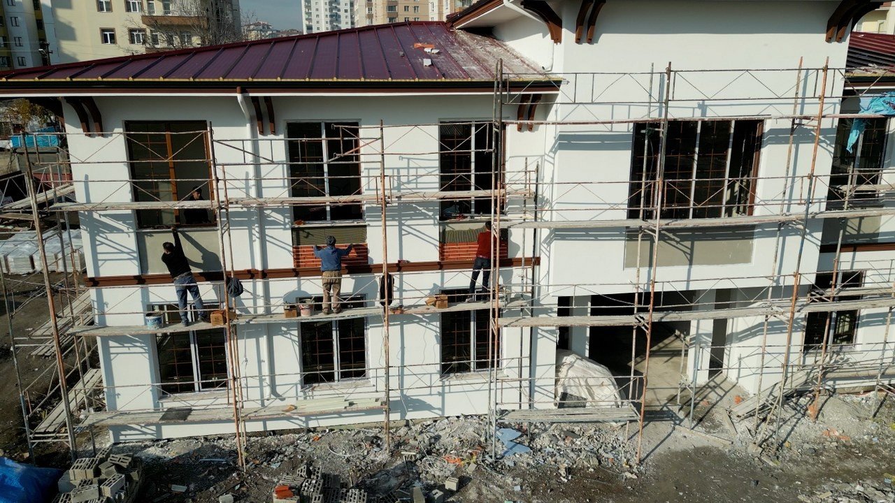 Nurettin-Naciye Setenci Aile Sağlığı Merkezi hızla tamamlanıyor