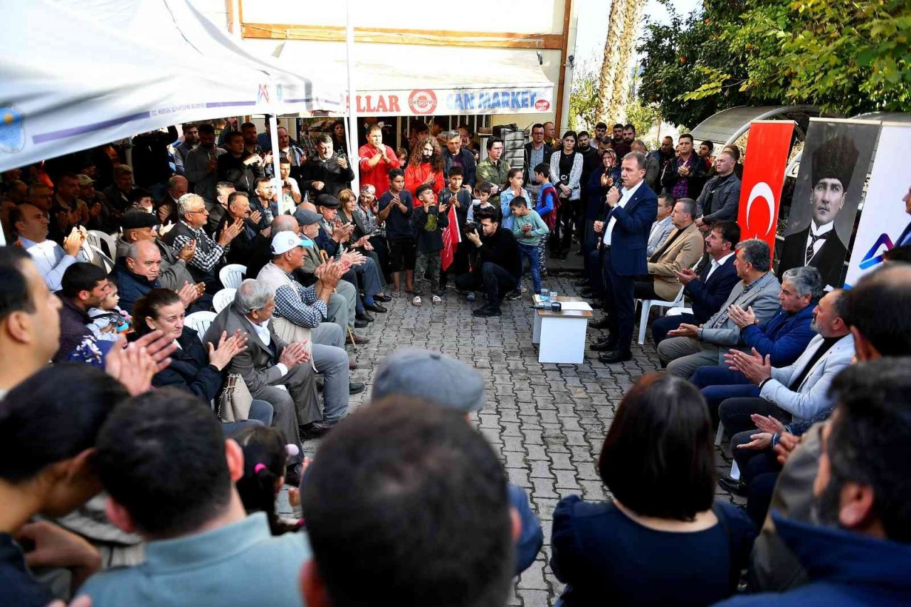 Seçer: "Bütün Mersin’e adil bir şekilde hizmet yapıyoruz"