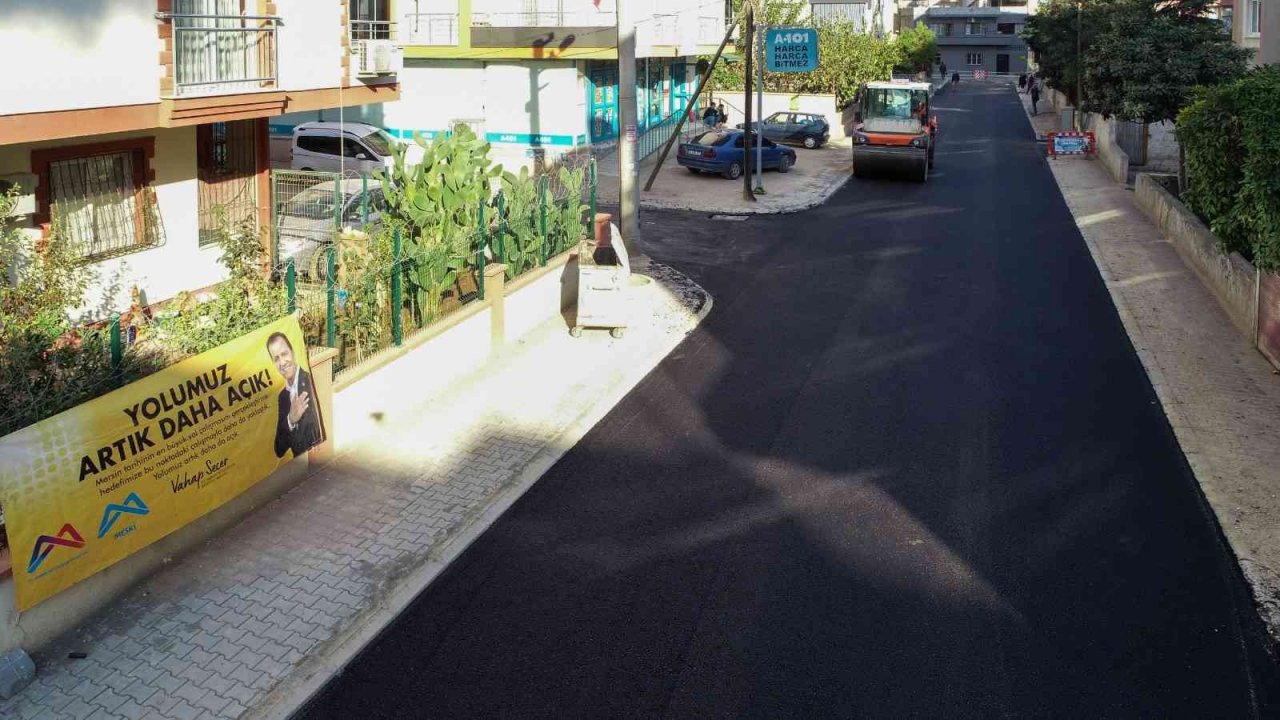 MESKİ, çalışmalarda tahrip olan yolları onarıyor