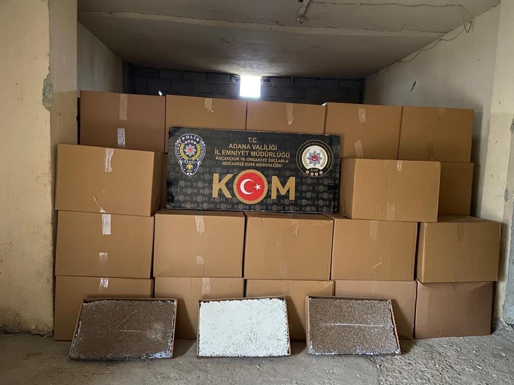 Depoda 12 milyon 150 bin adet kaçak dolum sigara ele geçirildi: 1 tutuklama