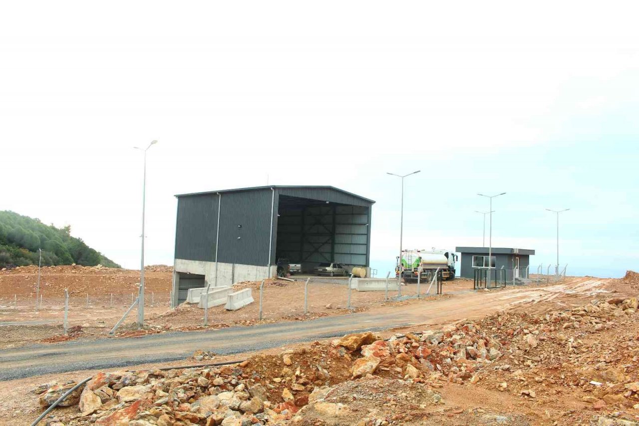 Gazipaşa Katı Atık Aktarma İstasyonu tamamlandı