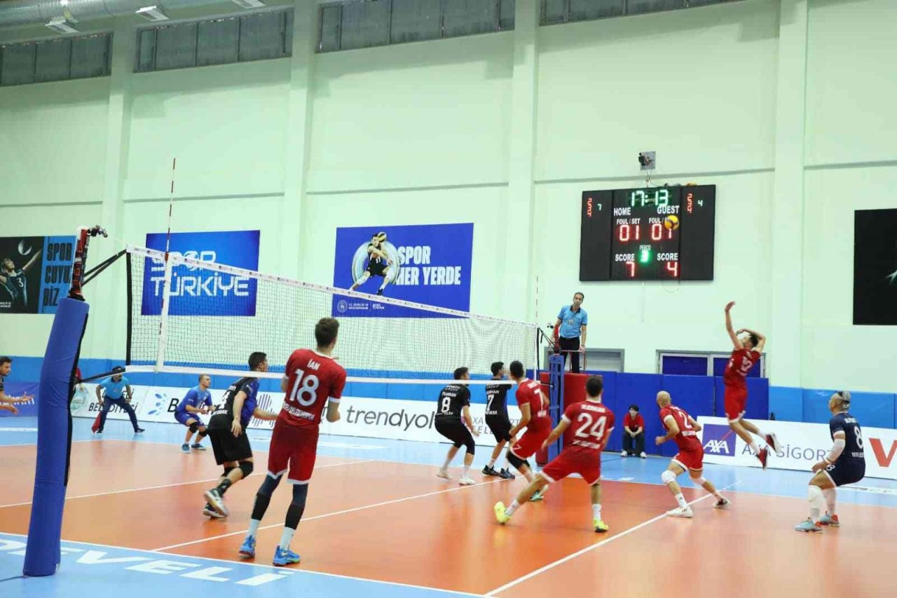 Efeler Ligi: Develi Belediyespor: 1- Hatay Büyükşehir Belediyespor: 3